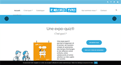 Desktop Screenshot of lemoutard-expos.fr